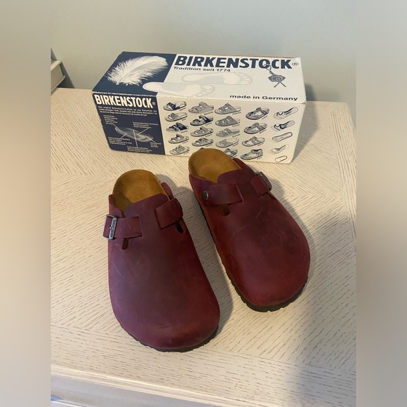Birkenstock Boston in zinfandel leather size 37 - Picture 4 of 10